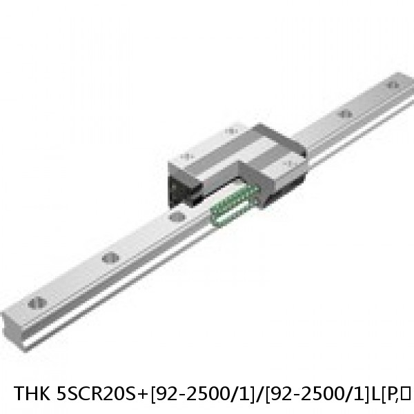 5SCR20S+[92-2500/1]/[92-2500/1]L[P,​SP,​UP] THK Caged-Ball Cross Rail Linear Motion Guide Set