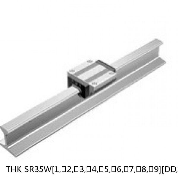 SR35W[1,​2,​3,​4,​5,​6,​7,​8,​9][DD,​KK,​SS,​UU,​ZZ]+[124-3000/1]L THK Radial Load Linear Guide Accuracy and Preload Selectable SR Series