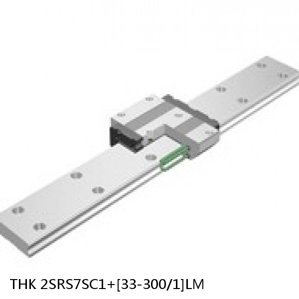 2SRS7SC1+[33-300/1]LM THK Miniature Linear Guide Caged Ball SRS Series