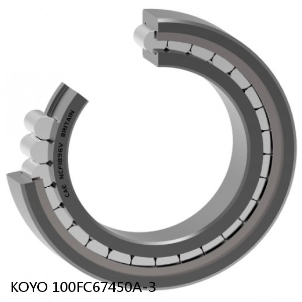 100FC67450A-3 KOYO Four-row cylindrical roller bearings