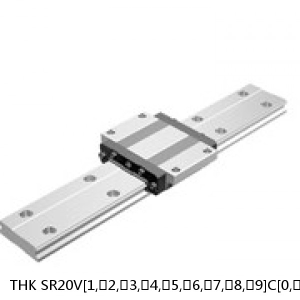 SR20V[1,​2,​3,​4,​5,​6,​7,​8,​9]C[0,​1]M+[61-1480/1]L[H,​P,​SP,​UP]M THK Radial Load Linear Guide Accuracy and Preload Selectable SR Series