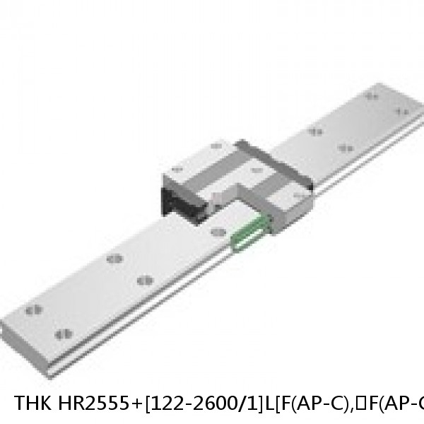 HR2555+[122-2600/1]L[F(AP-C),​F(AP-CF),​F(AP-HC)] THK Separated Linear Guide Side Rails Set Model HR