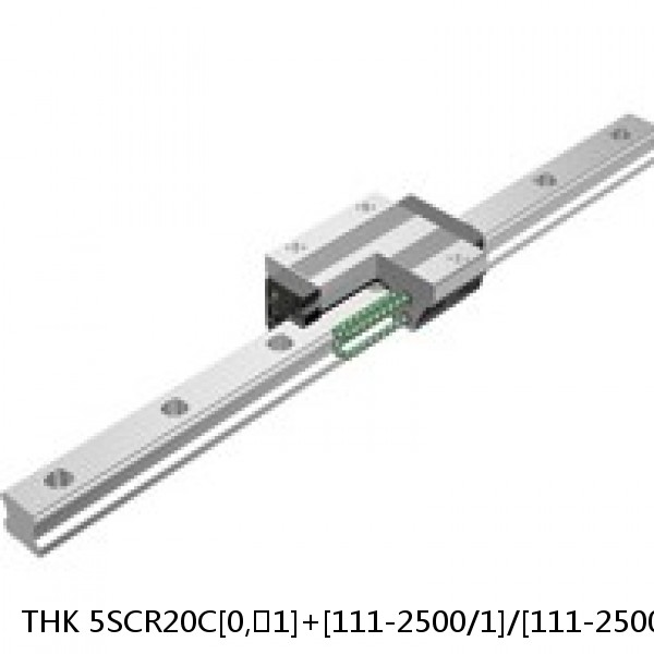 5SCR20C[0,​1]+[111-2500/1]/[111-2500/1]L[P,​SP,​UP] THK Caged-Ball Cross Rail Linear Motion Guide Set
