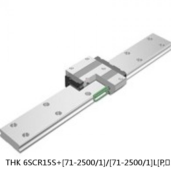6SCR15S+[71-2500/1]/[71-2500/1]L[P,​SP,​UP] THK Caged-Ball Cross Rail Linear Motion Guide Set