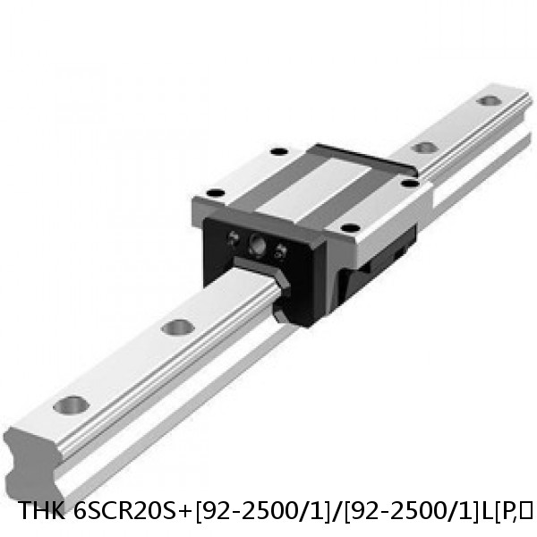 6SCR20S+[92-2500/1]/[92-2500/1]L[P,​SP,​UP] THK Caged-Ball Cross Rail Linear Motion Guide Set