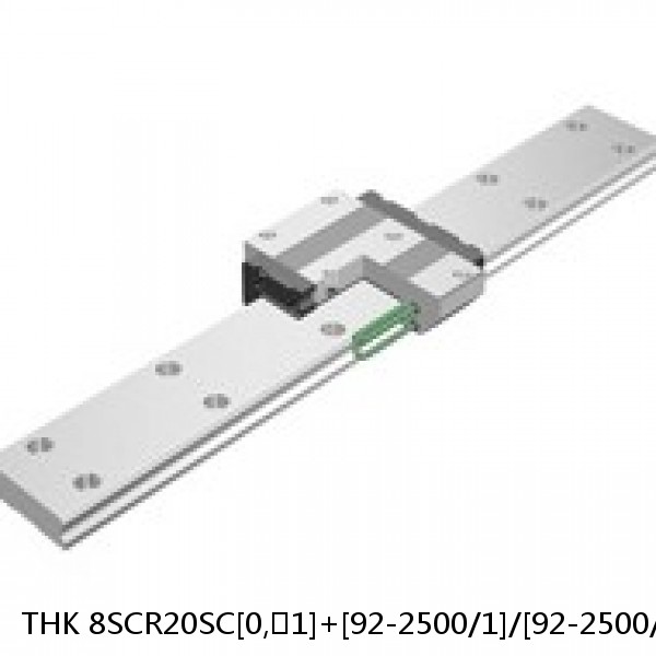 8SCR20SC[0,​1]+[92-2500/1]/[92-2500/1]L[P,​SP,​UP] THK Caged-Ball Cross Rail Linear Motion Guide Set