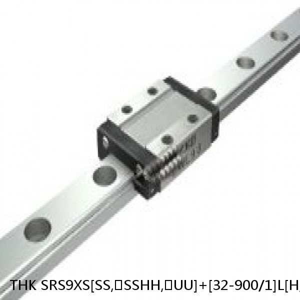 SRS9XS[SS,​SSHH,​UU]+[32-900/1]L[H,​P]M THK Miniature Linear Guide Caged Ball SRS Series