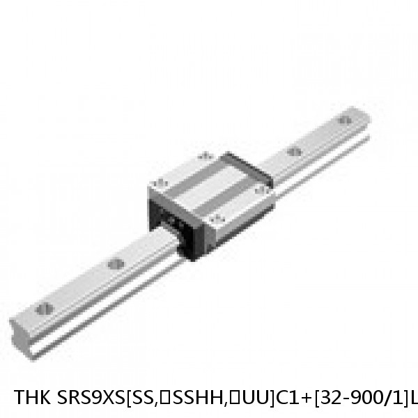 SRS9XS[SS,​SSHH,​UU]C1+[32-900/1]L[H,​P]M THK Miniature Linear Guide Caged Ball SRS Series
