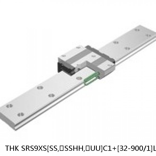 SRS9XS[SS,​SSHH,​UU]C1+[32-900/1]LM THK Miniature Linear Guide Caged Ball SRS Series