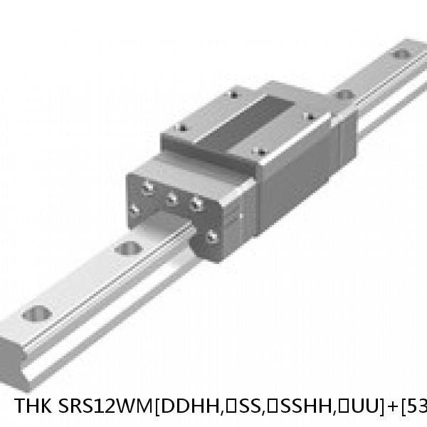 SRS12WM[DDHH,​SS,​SSHH,​UU]+[53-1000/1]L[H,​P]M THK Miniature Linear Guide Caged Ball SRS Series