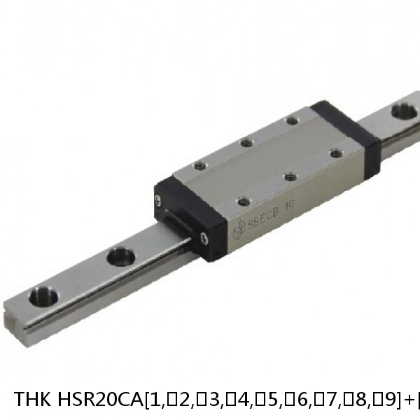 HSR20CA[1,​2,​3,​4,​5,​6,​7,​8,​9]+[87-3000/1]L THK Standard Linear Guide Accuracy and Preload Selectable HSR Series