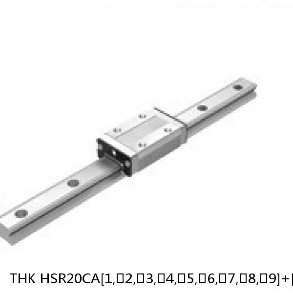 HSR20CA[1,​2,​3,​4,​5,​6,​7,​8,​9]+[87-3000/1]L[H,​P,​SP,​UP] THK Standard Linear Guide Accuracy and Preload Selectable HSR Series