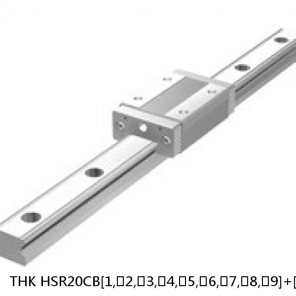 HSR20CB[1,​2,​3,​4,​5,​6,​7,​8,​9]+[87-3000/1]L THK Standard Linear Guide Accuracy and Preload Selectable HSR Series