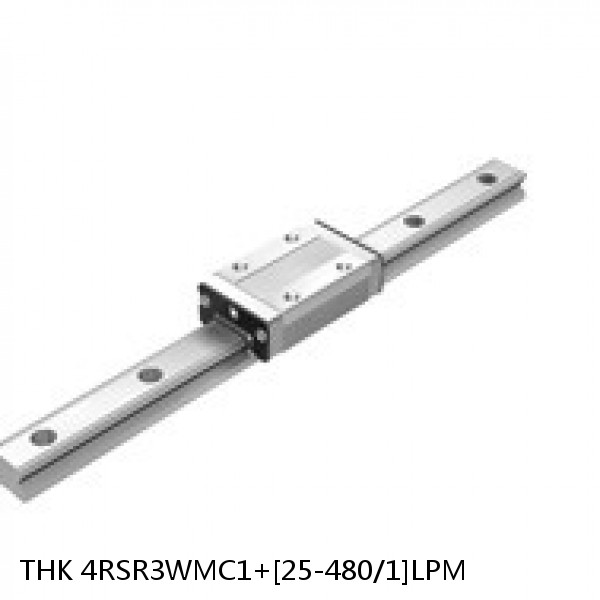 4RSR3WMC1+[25-480/1]LPM THK Miniature Linear Guide Full Ball RSR Series