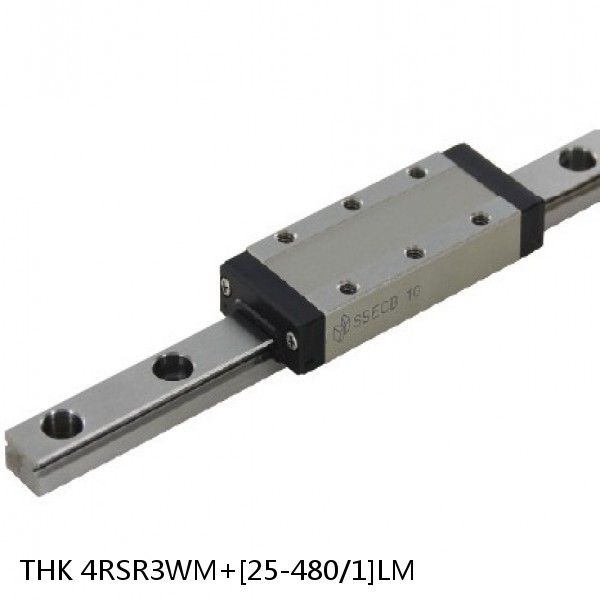 4RSR3WM+[25-480/1]LM THK Miniature Linear Guide Full Ball RSR Series