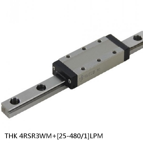 4RSR3WM+[25-480/1]LPM THK Miniature Linear Guide Full Ball RSR Series