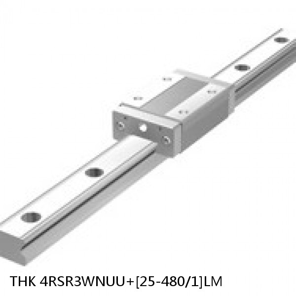 4RSR3WNUU+[25-480/1]LM THK Miniature Linear Guide Full Ball RSR Series