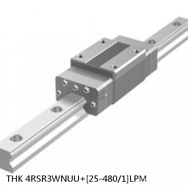 4RSR3WNUU+[25-480/1]LPM THK Miniature Linear Guide Full Ball RSR Series