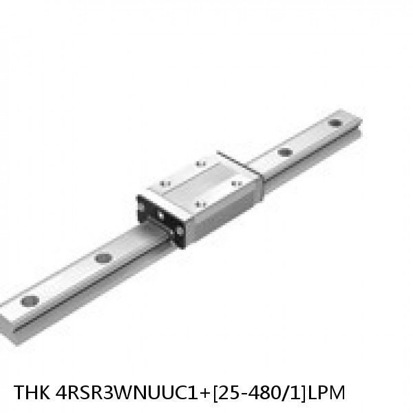 4RSR3WNUUC1+[25-480/1]LPM THK Miniature Linear Guide Full Ball RSR Series