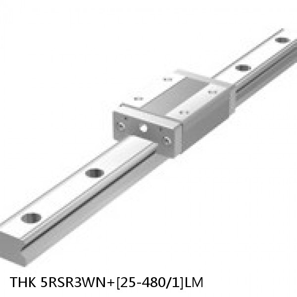 5RSR3WN+[25-480/1]LM THK Miniature Linear Guide Full Ball RSR Series