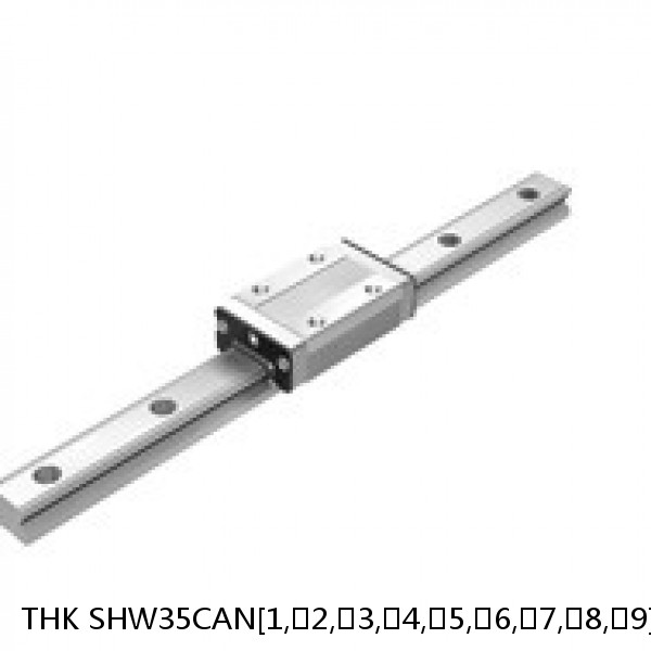 SHW35CAN[1,​2,​3,​4,​5,​6,​7,​8,​9]+[108-3000/1]L THK Linear Guide Caged Ball Wide Rail SHW Accuracy and Preload Selectable
