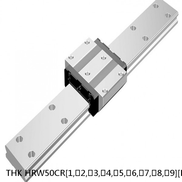 HRW50CR[1,​2,​3,​4,​5,​6,​7,​8,​9][DD,​KK,​SS,​UU,​ZZ]C[0,​1]+[108-3000/1]L THK Linear Guide Wide Rail HRW Accuracy and Preload Selectable