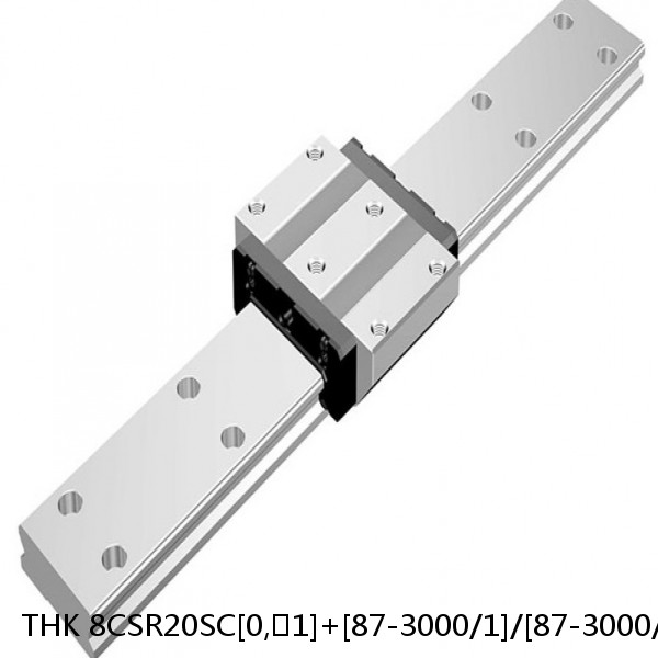 8CSR20SC[0,​1]+[87-3000/1]/[87-3000/1]L[P,​SP,​UP] THK Cross-Rail Guide Block Set