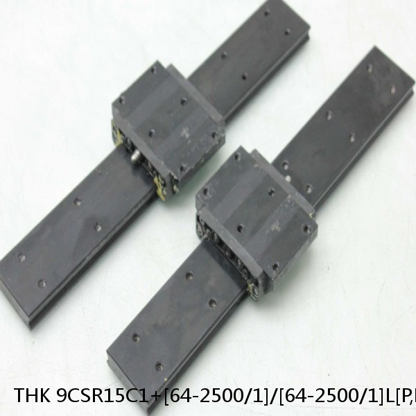 9CSR15C1+[64-2500/1]/[64-2500/1]L[P,​SP,​UP] THK Cross-Rail Guide Block Set