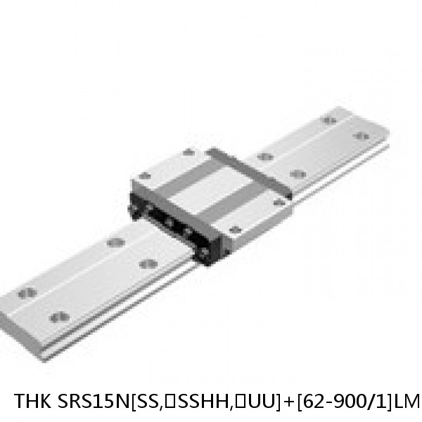 SRS15N[SS,​SSHH,​UU]+[62-900/1]LM THK Miniature Linear Guide Caged Ball SRS Series