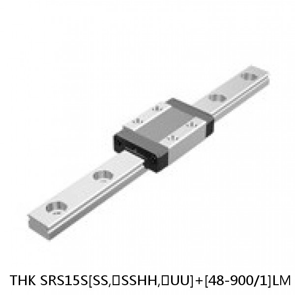 SRS15S[SS,​SSHH,​UU]+[48-900/1]LM THK Miniature Linear Guide Caged Ball SRS Series