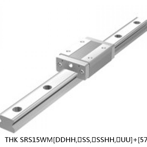 SRS15WM[DDHH,​SS,​SSHH,​UU]+[57-1000/1]L[H,​P]M THK Miniature Linear Guide Caged Ball SRS Series