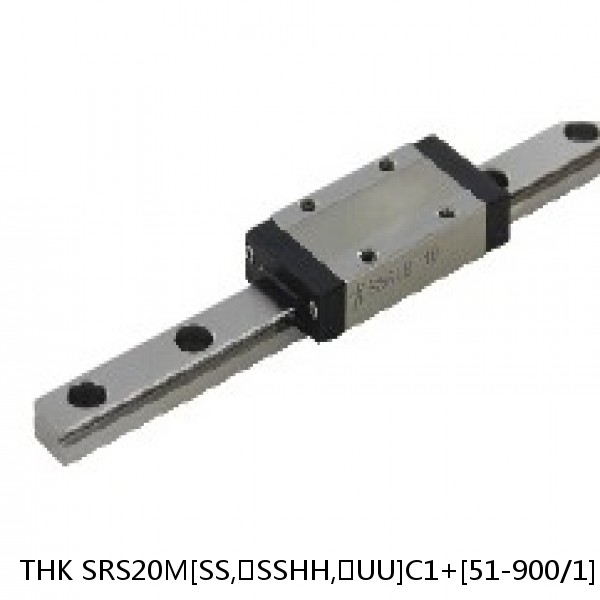 SRS20M[SS,​SSHH,​UU]C1+[51-900/1]L[H,​P]M THK Miniature Linear Guide Caged Ball SRS Series