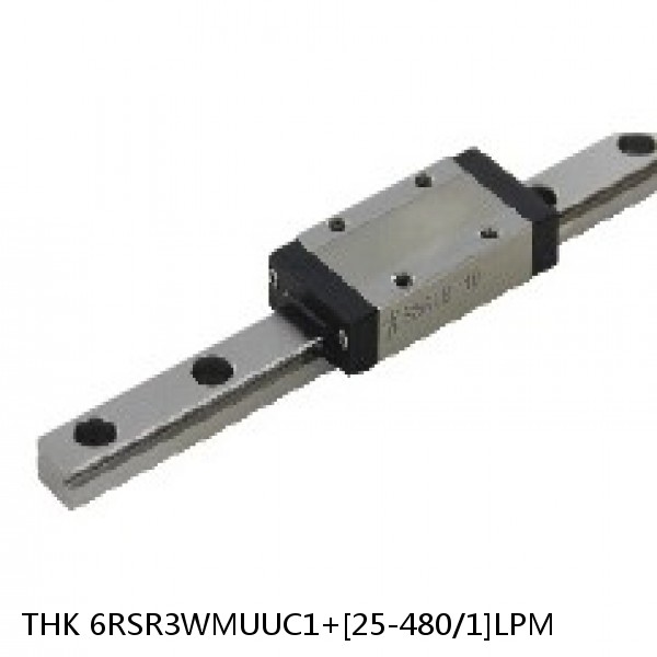 6RSR3WMUUC1+[25-480/1]LPM THK Miniature Linear Guide Full Ball RSR Series