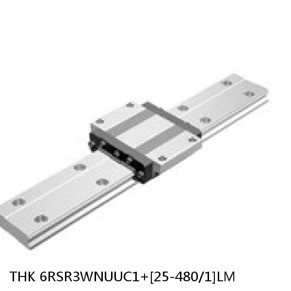 6RSR3WNUUC1+[25-480/1]LM THK Miniature Linear Guide Full Ball RSR Series