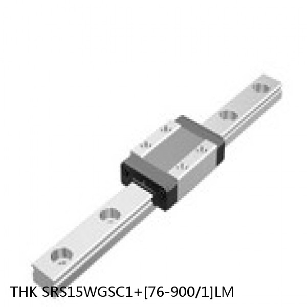 SRS15WGSC1+[76-900/1]LM THK Miniature Linear Guide Full Ball SRS-G Accuracy and Preload Selectable