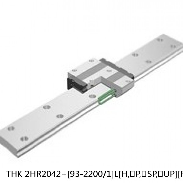 2HR2042+[93-2200/1]L[H,​P,​SP,​UP][F(AP-C),​F(AP-CF),​F(AP-HC)] THK Separated Linear Guide Side Rails Set Model HR