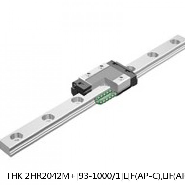 2HR2042M+[93-1000/1]L[F(AP-C),​F(AP-CF),​F(AP-HC)]M THK Separated Linear Guide Side Rails Set Model HR