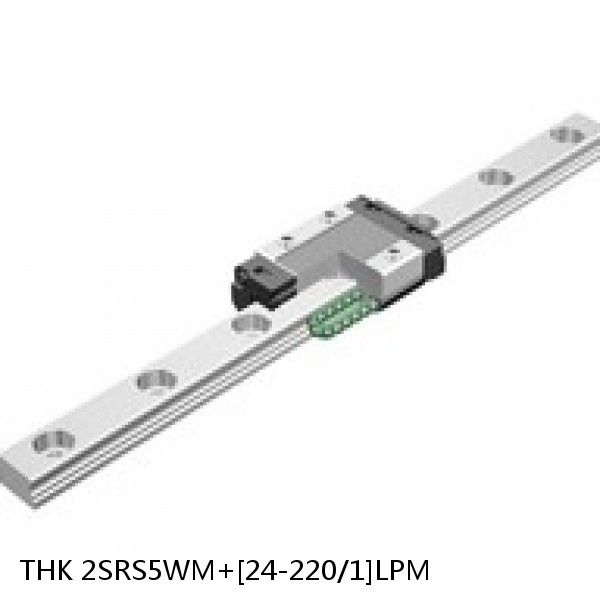 2SRS5WM+[24-220/1]LPM THK Miniature Linear Guide Caged Ball SRS Series