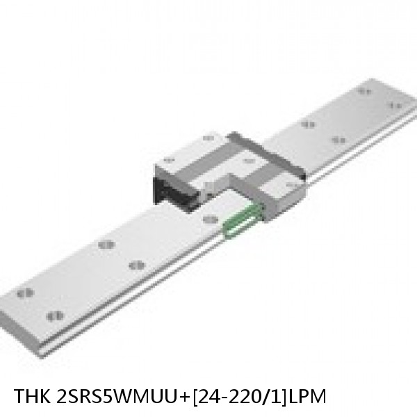 2SRS5WMUU+[24-220/1]LPM THK Miniature Linear Guide Caged Ball SRS Series