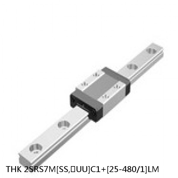 2SRS7M[SS,​UU]C1+[25-480/1]LM THK Miniature Linear Guide Caged Ball SRS Series