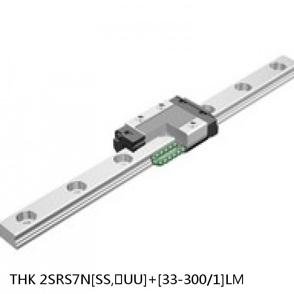2SRS7N[SS,​UU]+[33-300/1]LM THK Miniature Linear Guide Caged Ball SRS Series