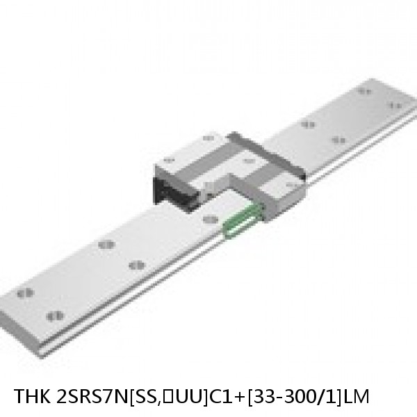 2SRS7N[SS,​UU]C1+[33-300/1]LM THK Miniature Linear Guide Caged Ball SRS Series