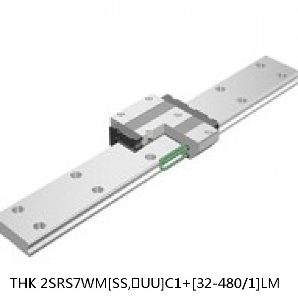 2SRS7WM[SS,​UU]C1+[32-480/1]LM THK Miniature Linear Guide Caged Ball SRS Series