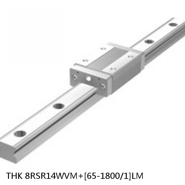 8RSR14WVM+[65-1800/1]LM THK Miniature Linear Guide Full Ball RSR Series