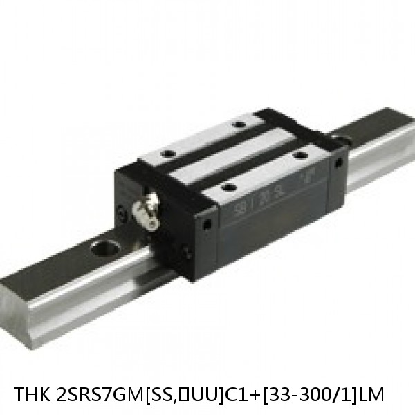 2SRS7GM[SS,​UU]C1+[33-300/1]LM THK Miniature Linear Guide Full Ball SRS-G Accuracy and Preload Selectable