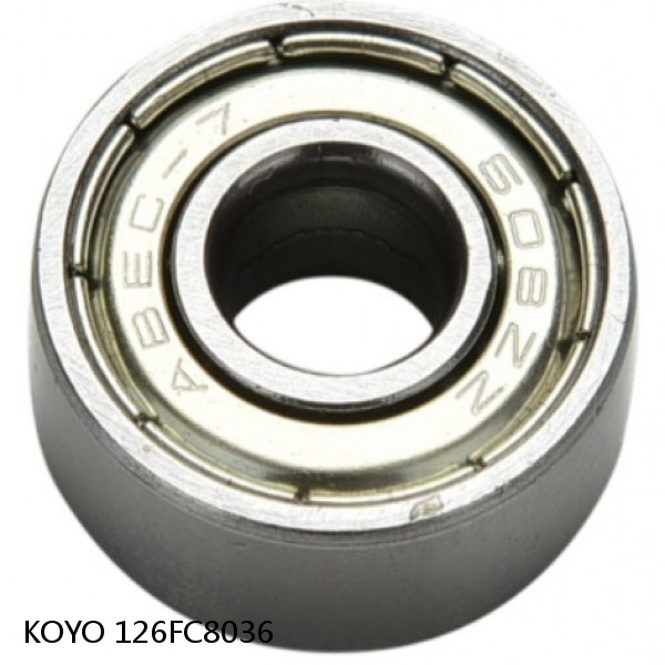 126FC8036 KOYO Four-row cylindrical roller bearings