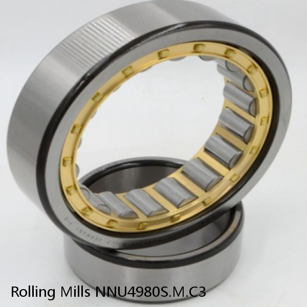 NNU4980S.M.C3 Rolling Mills Sealed spherical roller bearings continuous casting plants